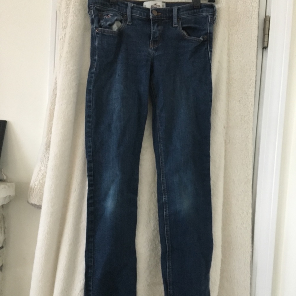 Blue hollister social stretch jeans